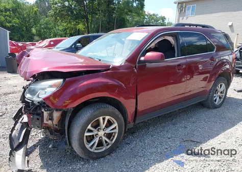 2017 Chevrolet Equinox Lt z USA, uszkodzony, nr VIN 2GNFLFEK8H6220978